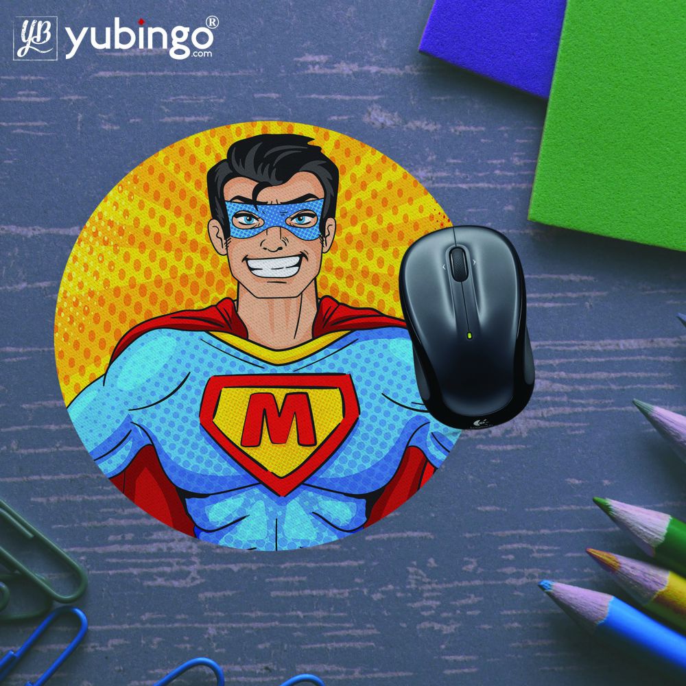 Super M Mouse Pad (Round)-Image5