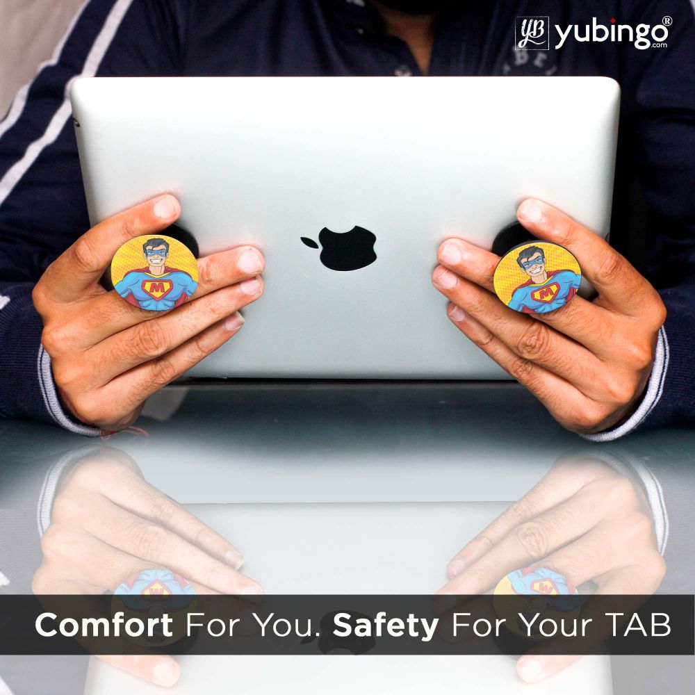 Super M Mobile Grip Stand (Black)-Image5