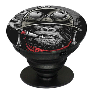 The Angry Ape Mobile Grip Stand (Black)