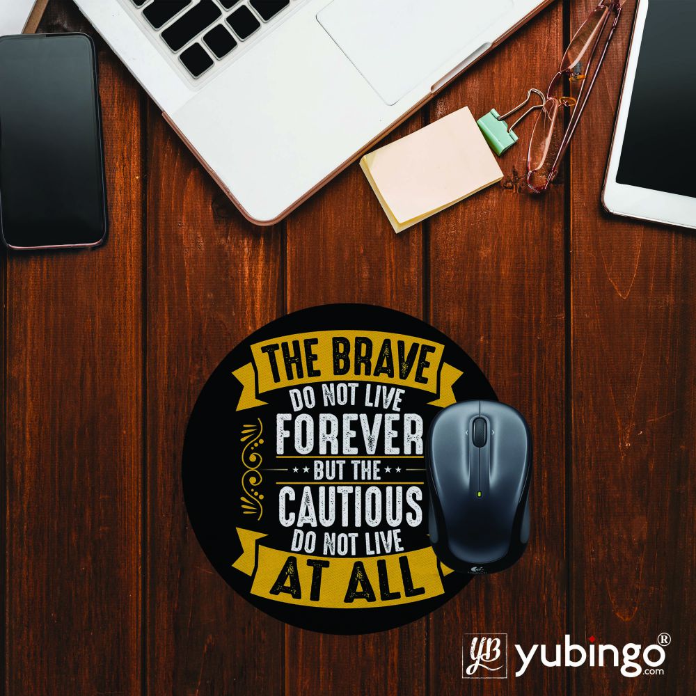 The Brave Mouse Pad (Round)-Image2