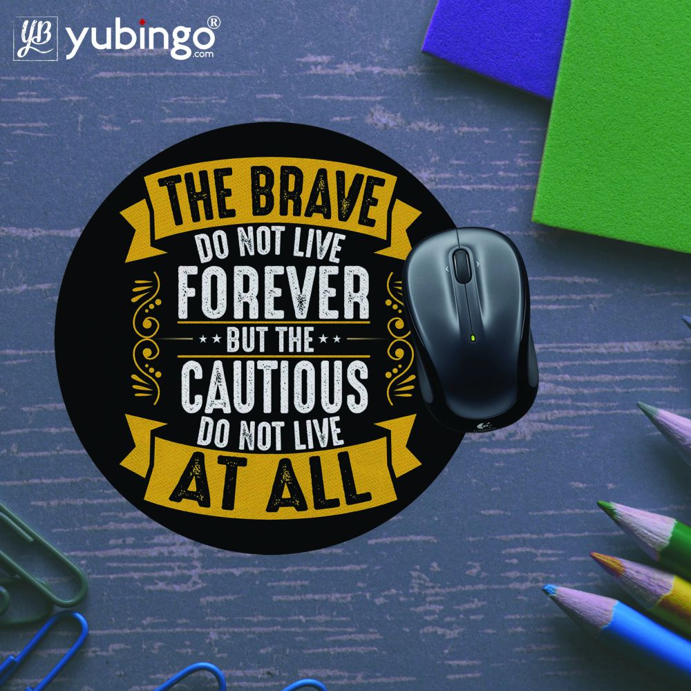 The Brave Mouse Pad (Round)-Image5