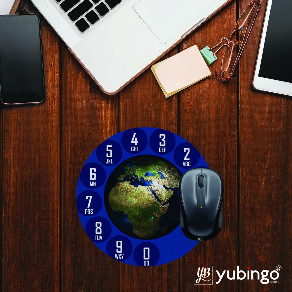 The Dial Mouse Pad (Round)