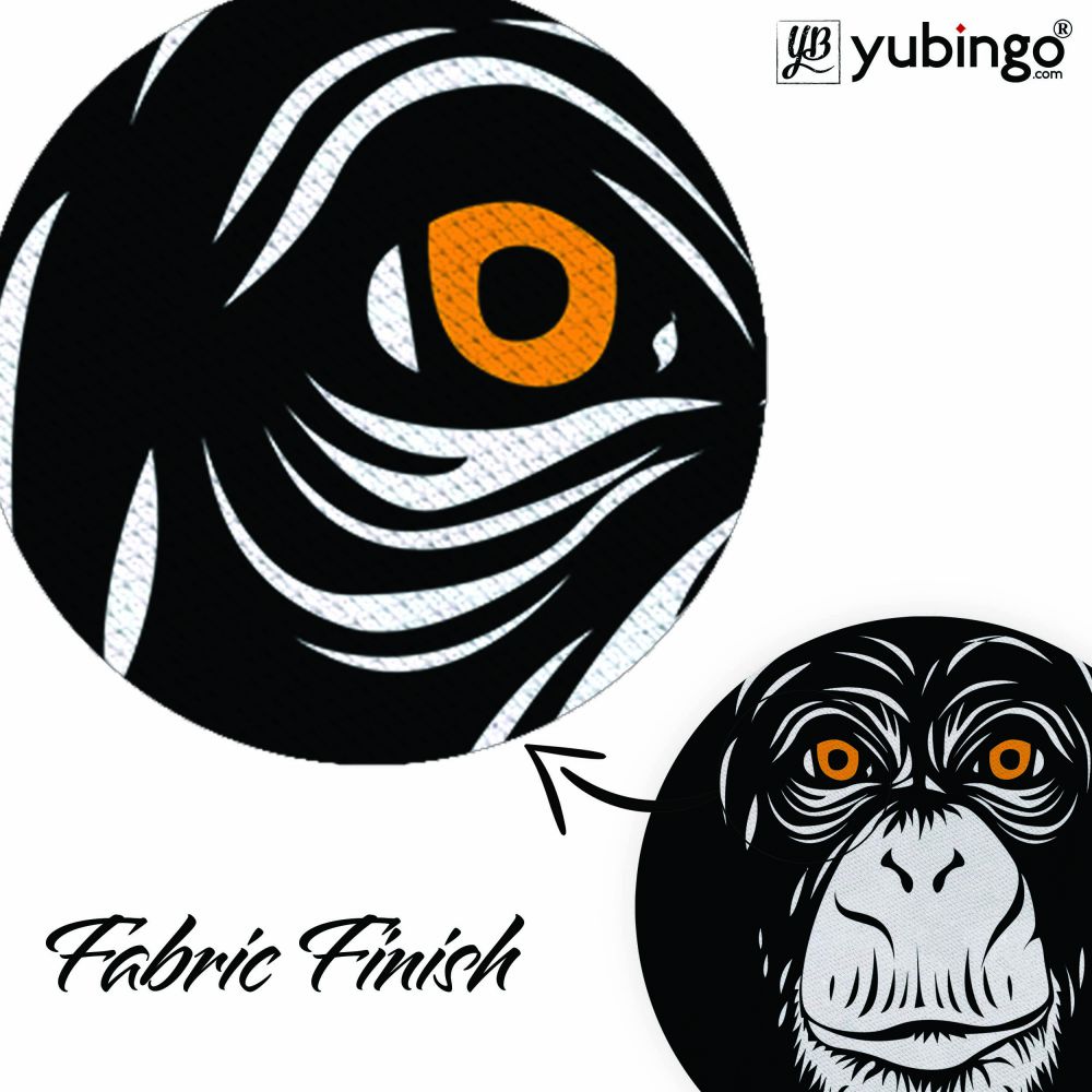 The Monkey Mouse Pad (Round)-Image3