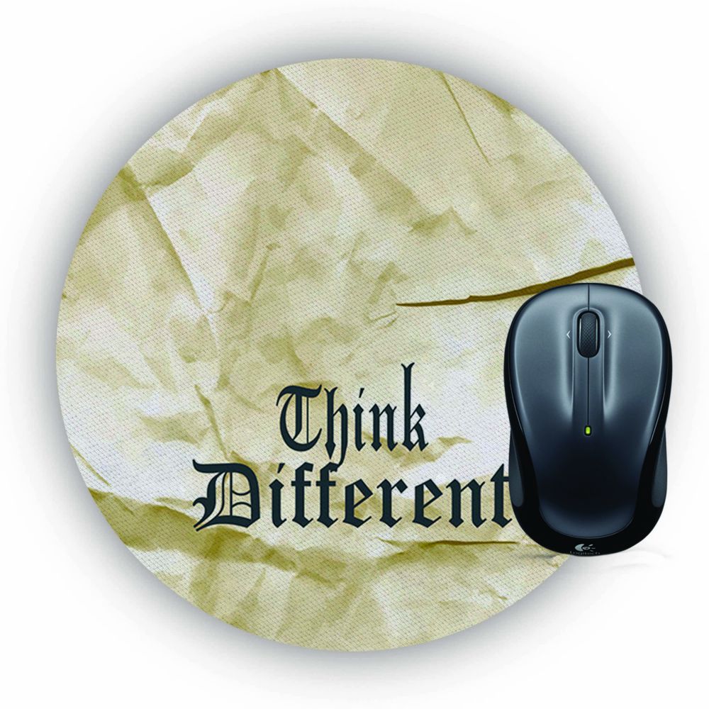 Think Different Mouse Pad (Round)