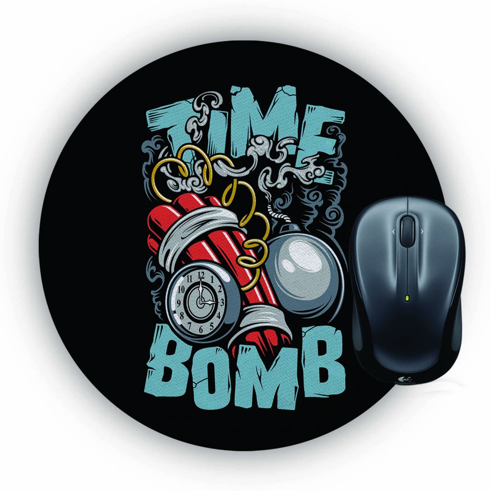 Time Bomb Mouse Pad (Round)