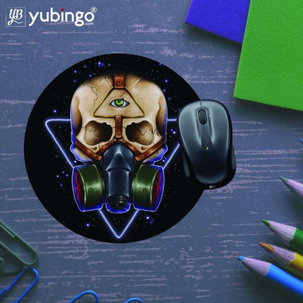 Toxic Galaxy Mouse Pad (Round)-Image5