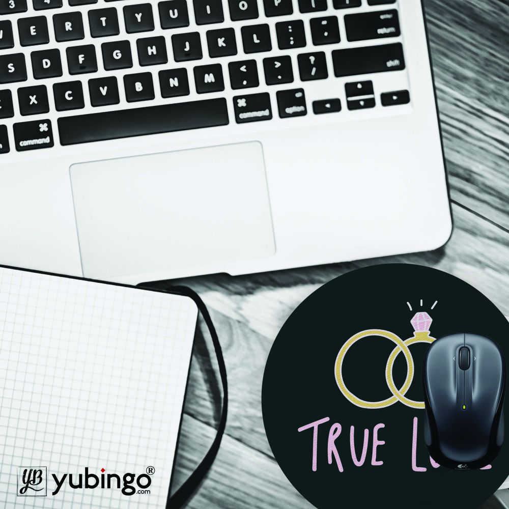 True Luv Mouse Pad (Round)-Image4