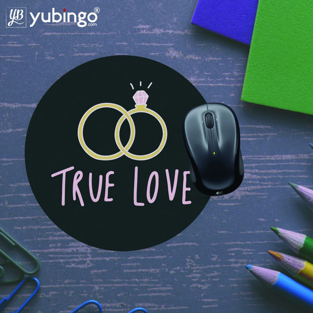 True Luv Mouse Pad (Round)-Image5