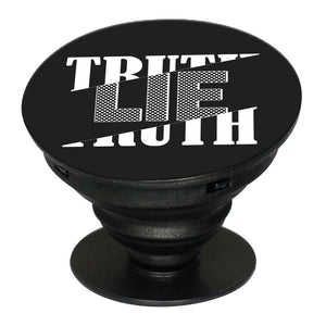 Truth and Lie Mobile Grip Stand (Black)