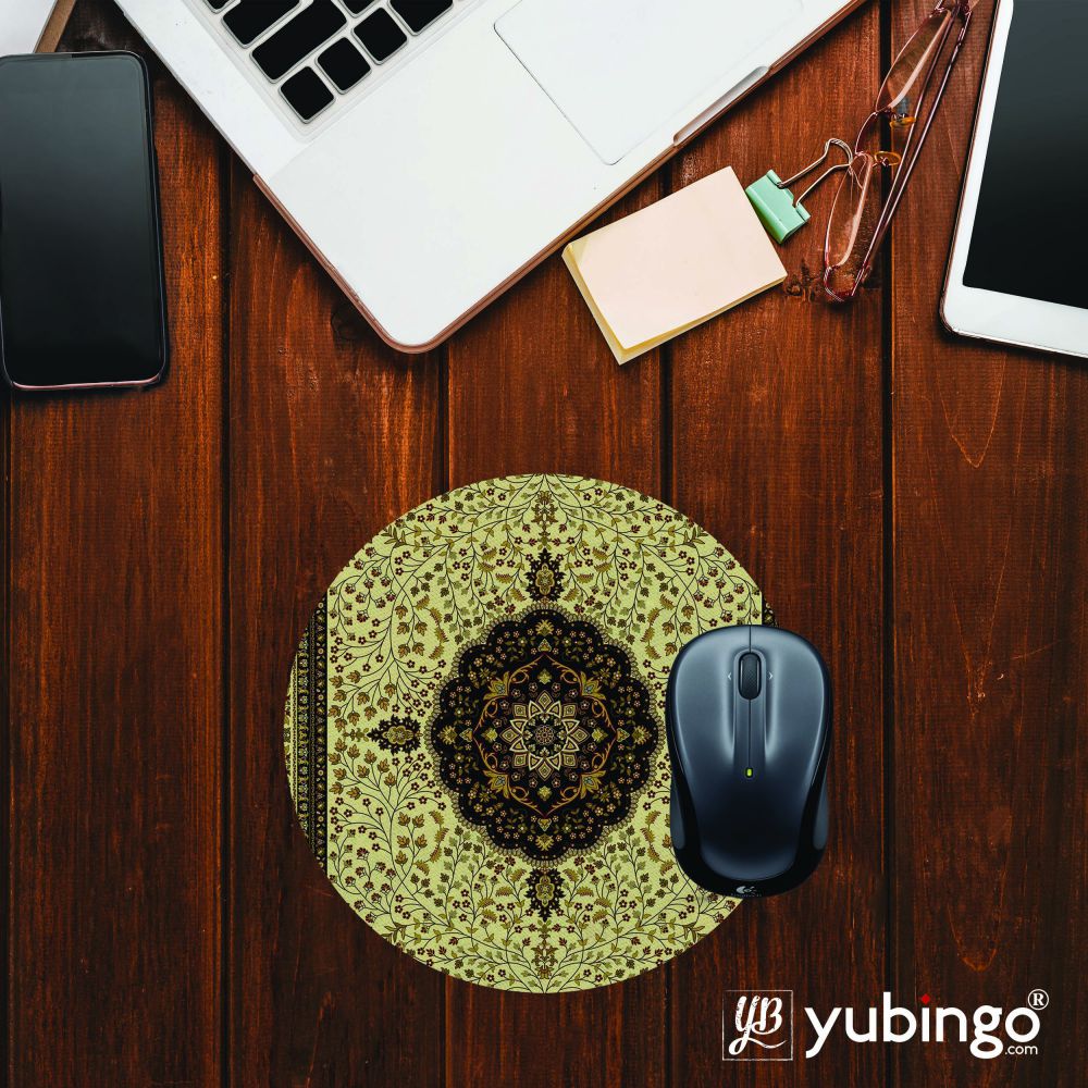 Turkish Carpet Mouse Pad (Round)