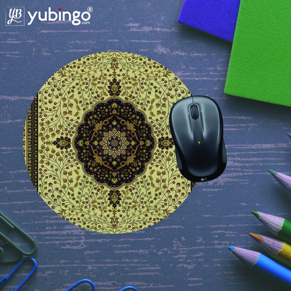 Turkish Carpet Mouse Pad (Round)-Image5