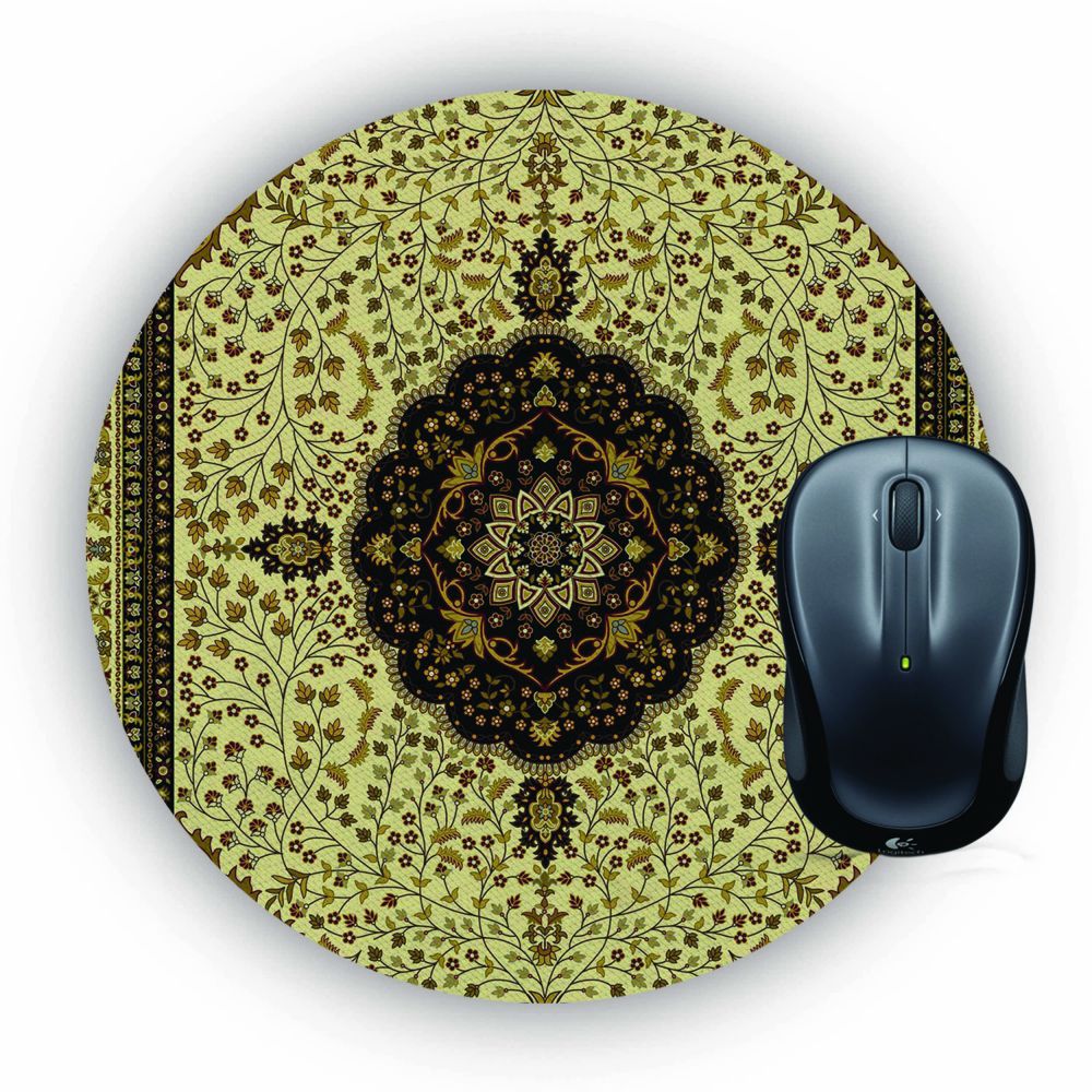 Turkish Carpet Mouse Pad (Round)