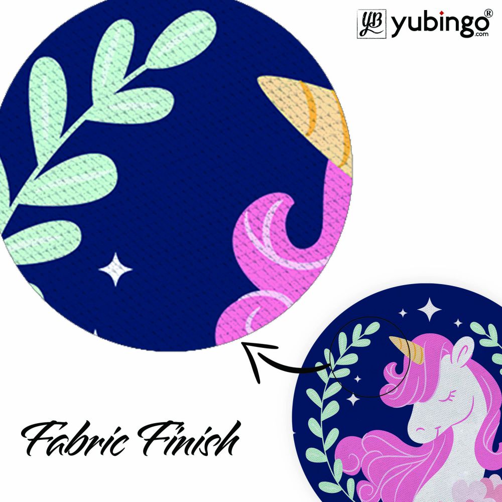 Unicorn Mouse Pad (Round)-Image3