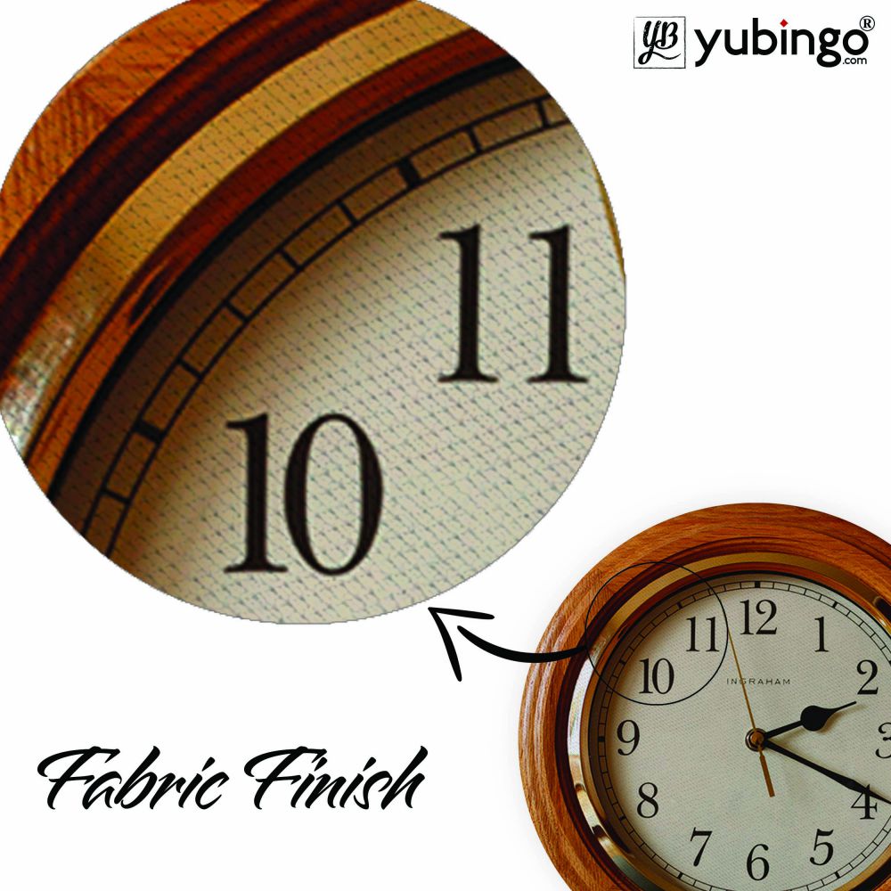 Vintage Clock Mouse Pad (Round)-Image3