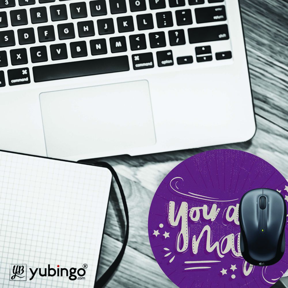 You Are Magic Mouse Pad (Round)-Image4