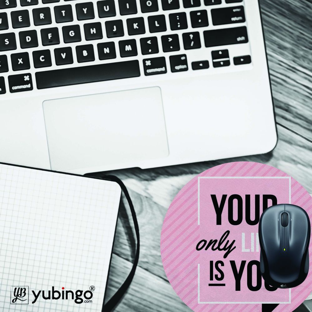 Your Only Limit is You Mouse Pad (Round)-Image4