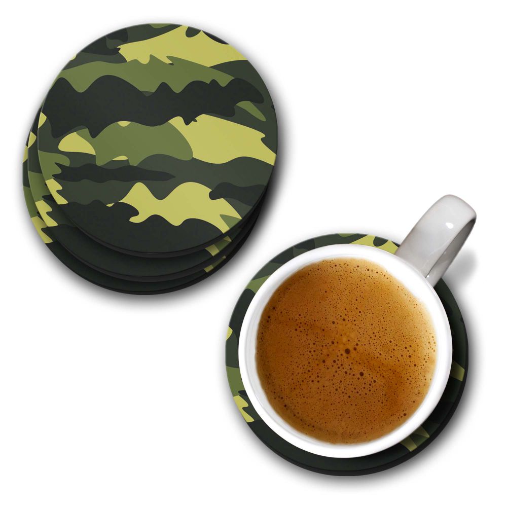 Camouflage Coasters