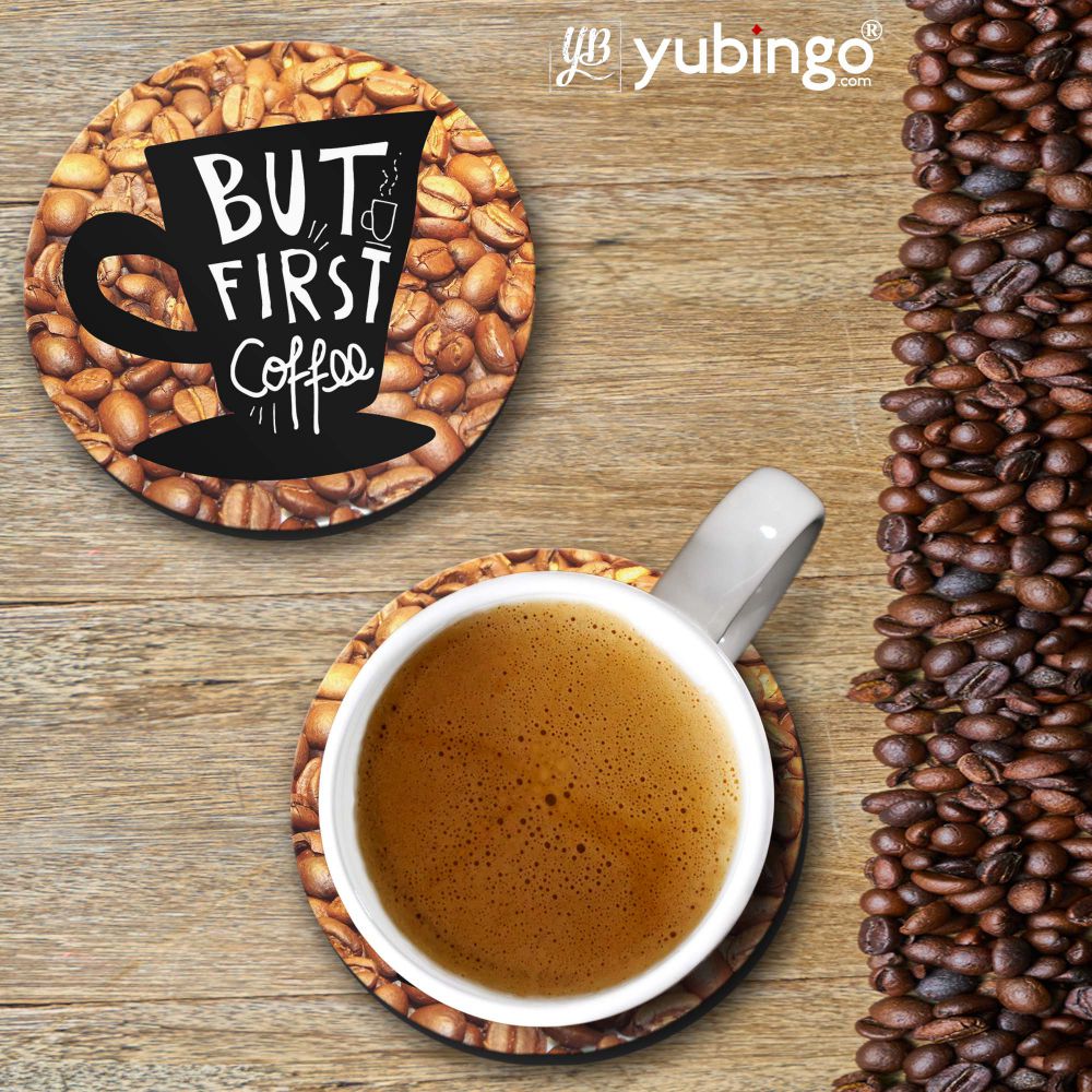 Coffee First Coasters