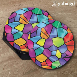 Colourful Mosaic Coasters-Image5