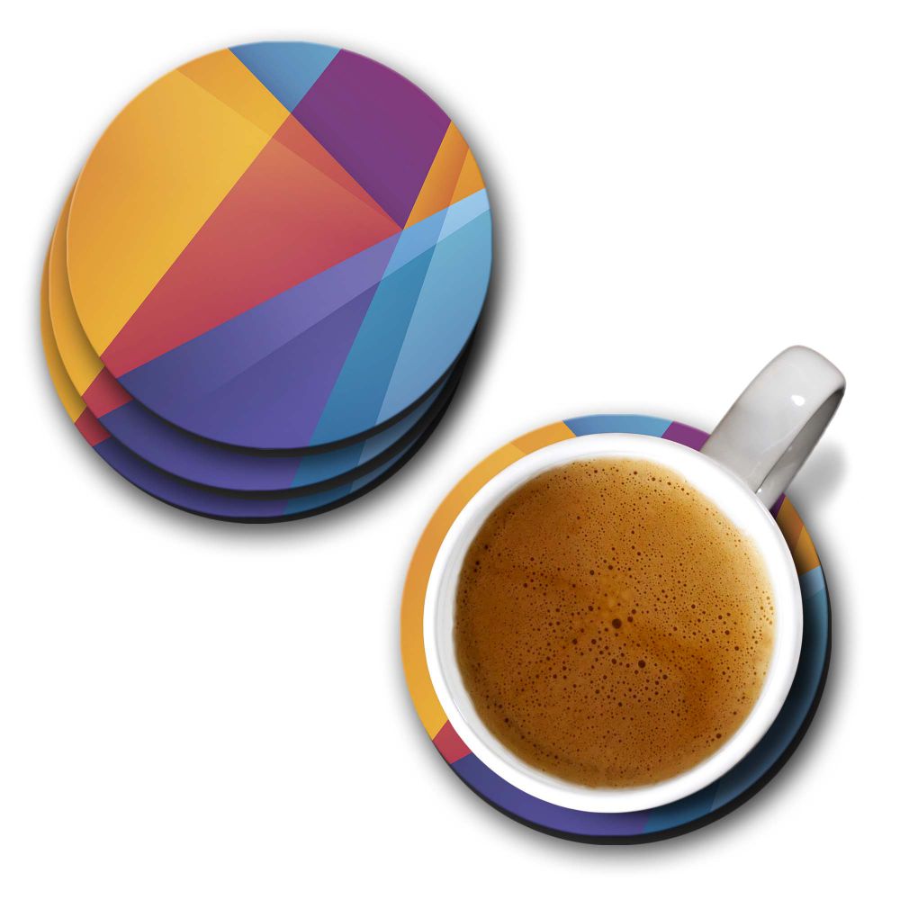 Colours Pattern Coasters