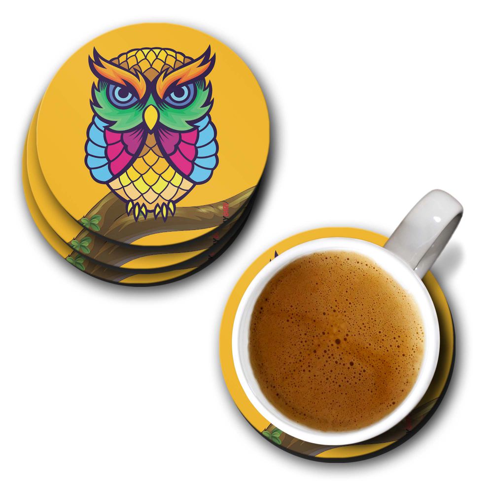 Cool Owl Coasters