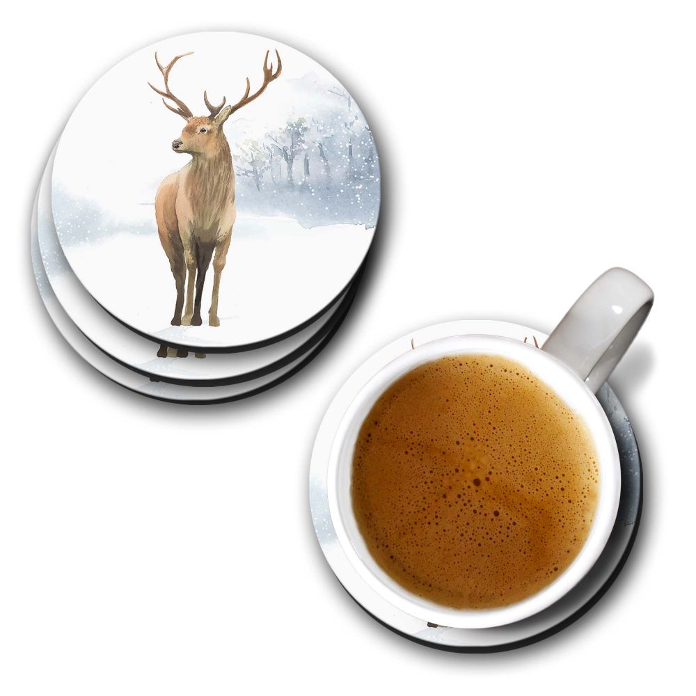 Cute Deer Coasters