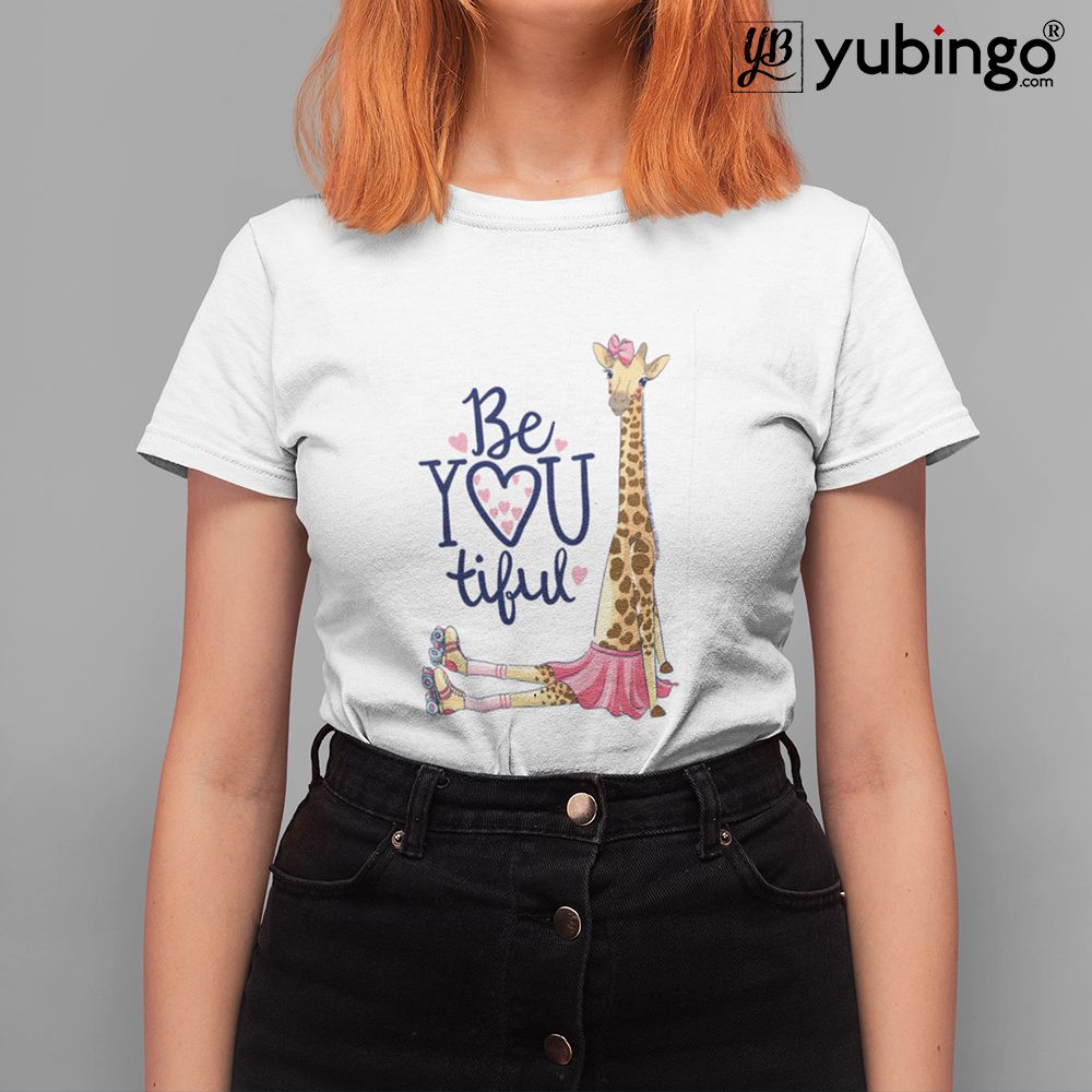 Cute Giraffe Women T-Shirt-image3