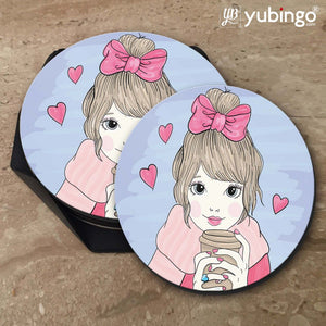 Cute Girl Coasters-Image5