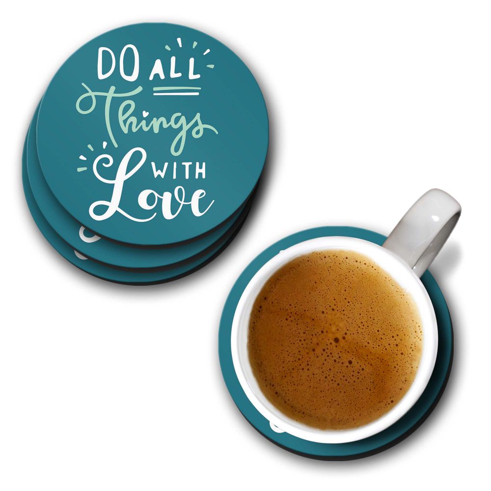 Do With Love Coasters