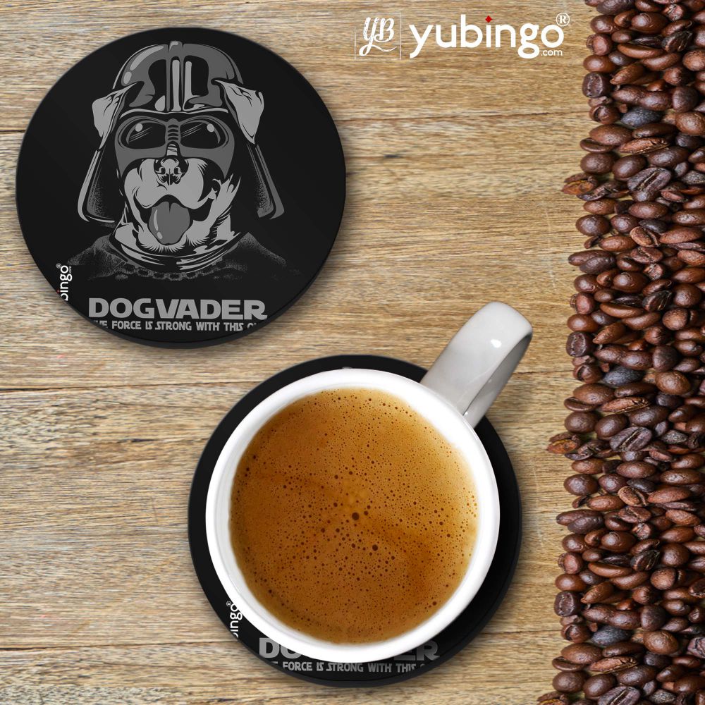 Dog Vader Coasters