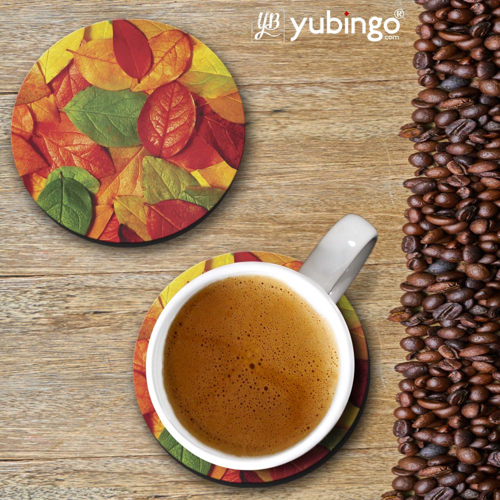 Fallen Leaves Coasters
