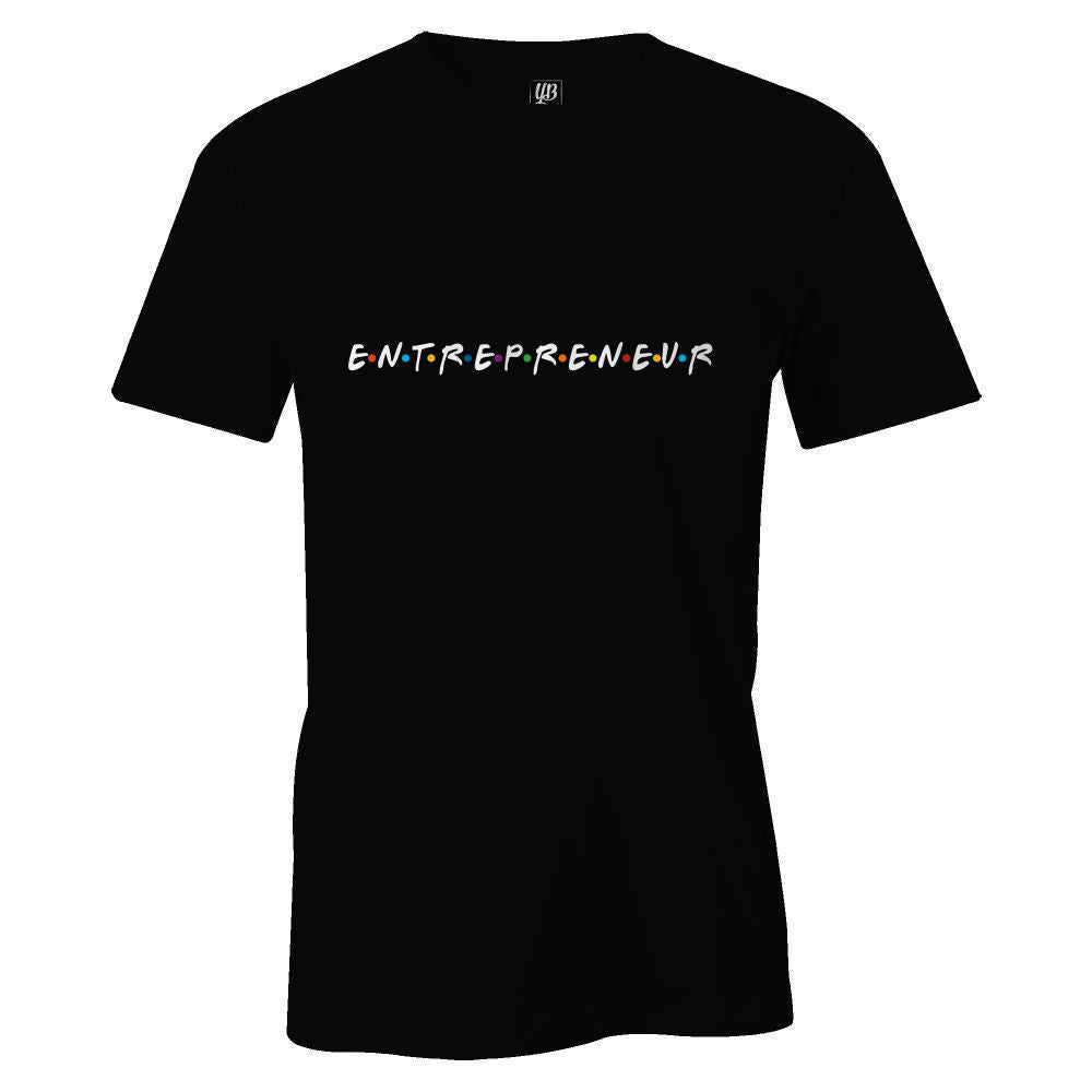 Friendly Entrepreneur Men T-Shirt-Black