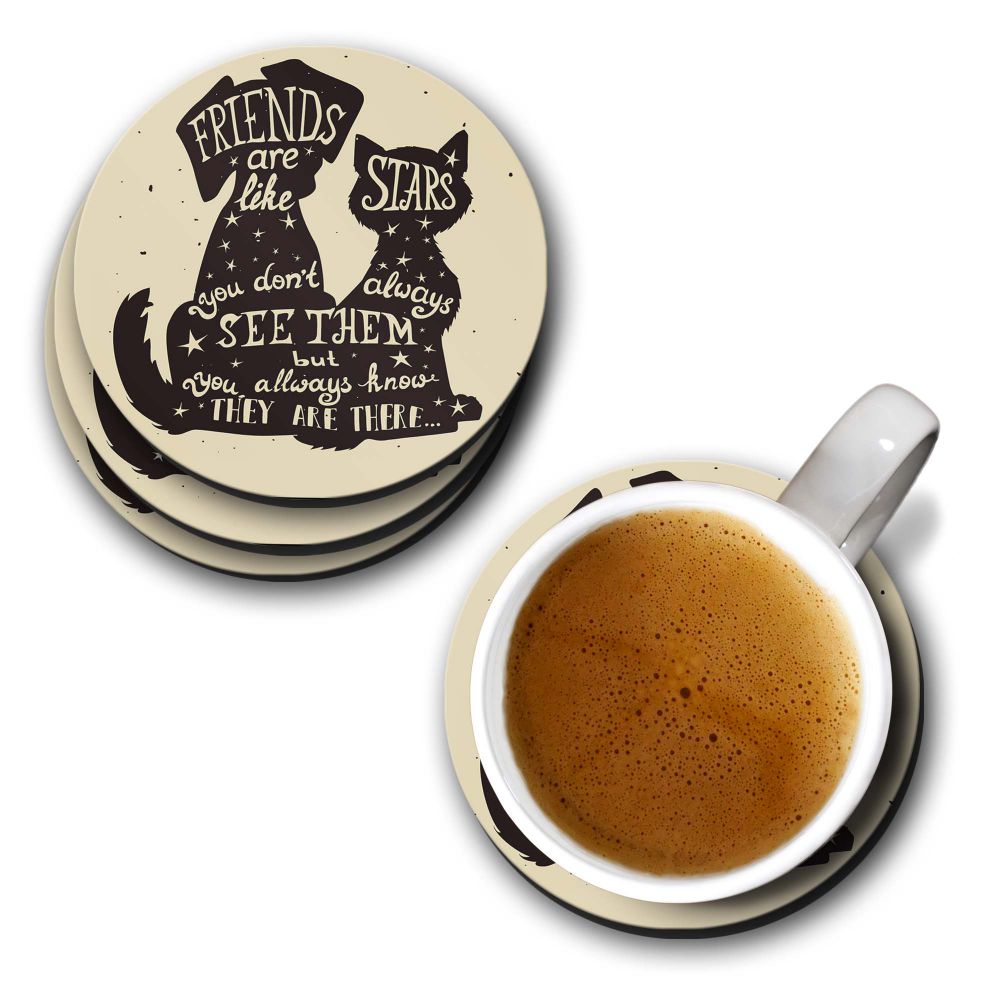 Friends are Like Star Coasters