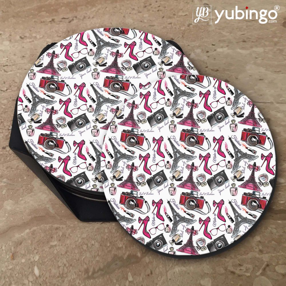 Girl Paris Dream Coasters-Image5