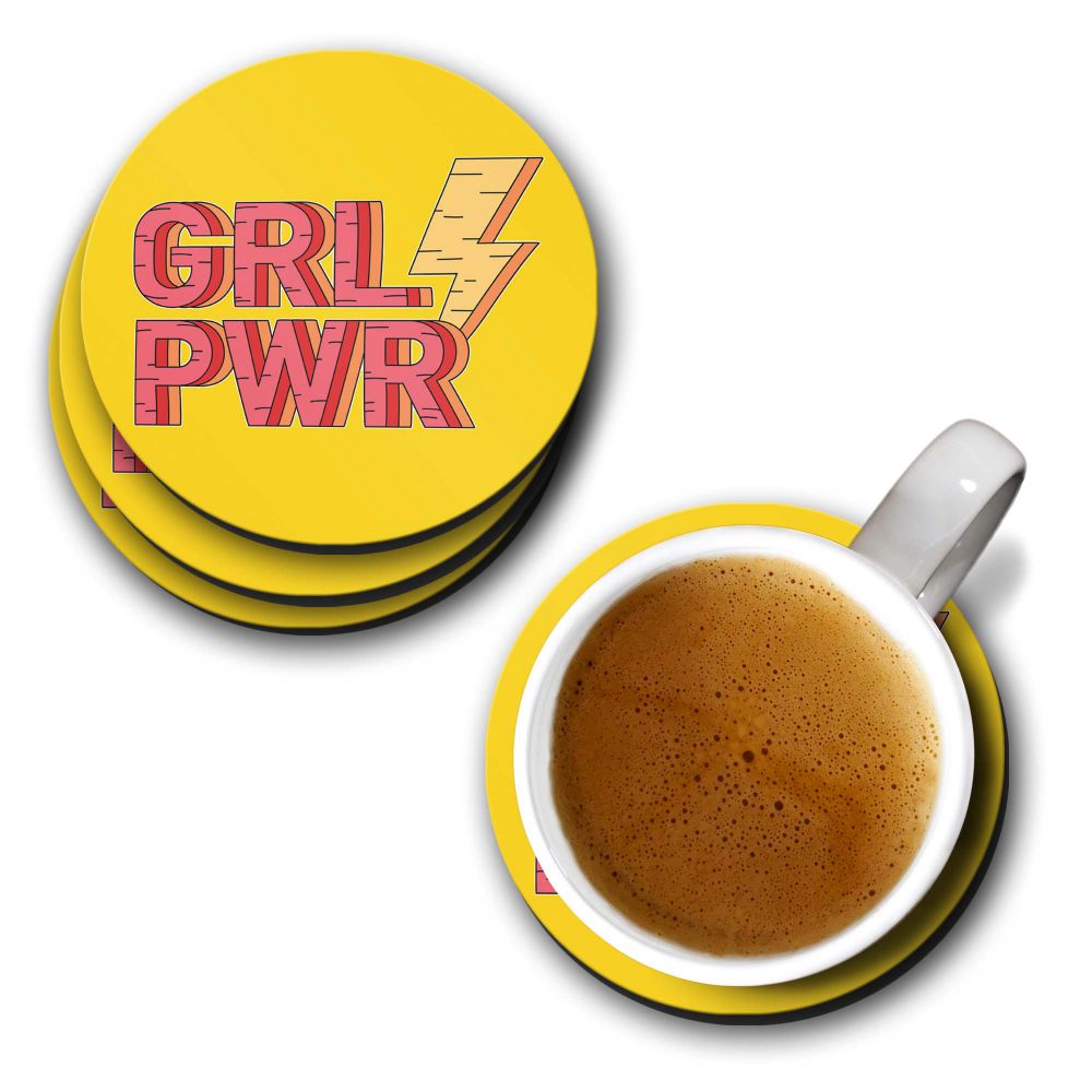 Girl Power Coasters