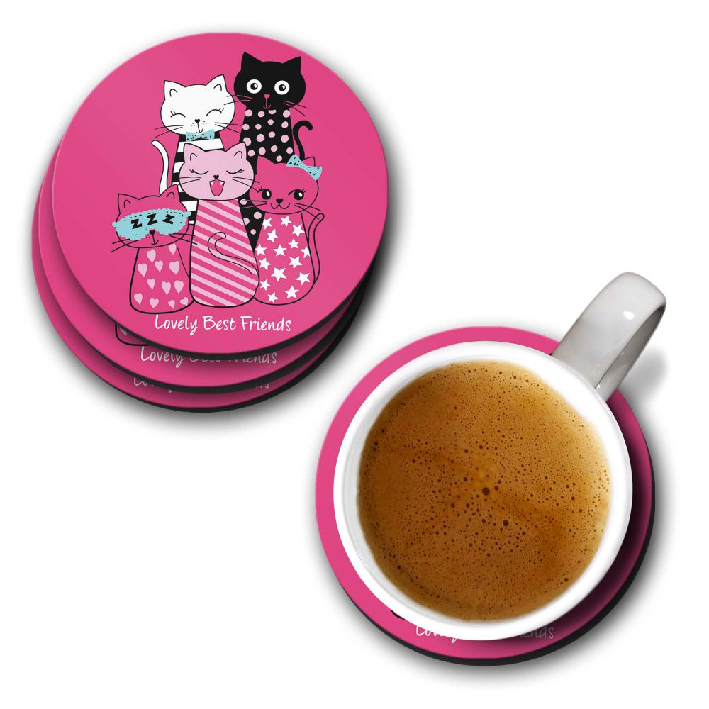 Girlie Friends Coasters