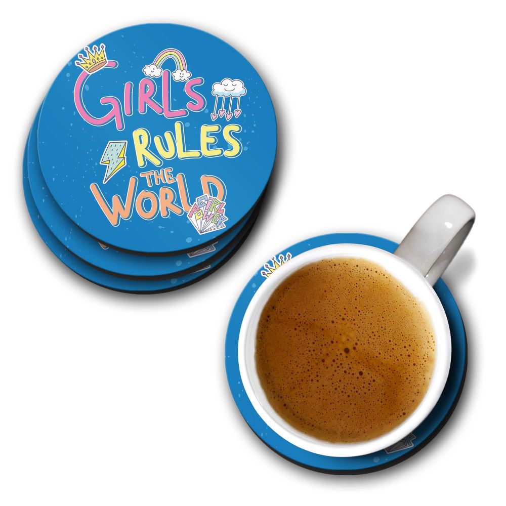 Girls Rule the World Coasters