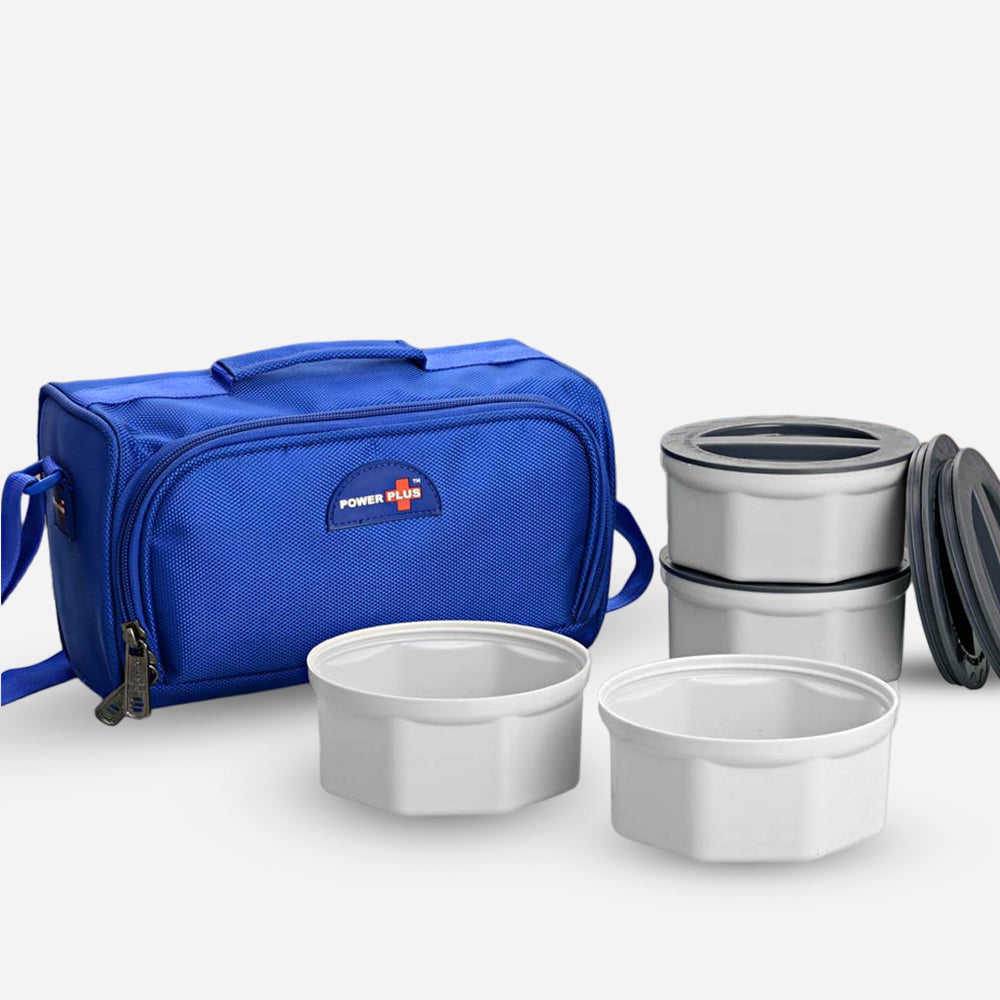 Zippy Delight 4-Container Lunch Box Set in Blue