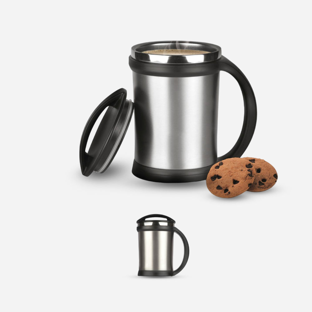 Power Plus Vacuumized Travel Mug - Keep Your Beverage Warm Anywhere