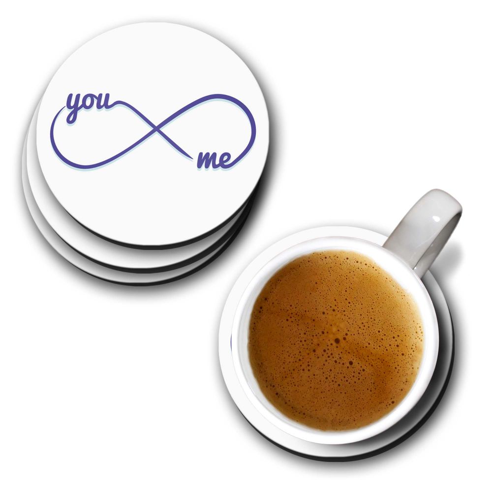 Infinite You and Me Coasters