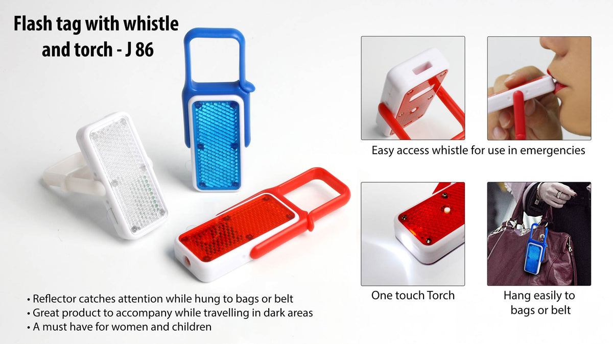 Flash Tag with Whistle and Torch: The Ultimate Safety Companion - product image 2