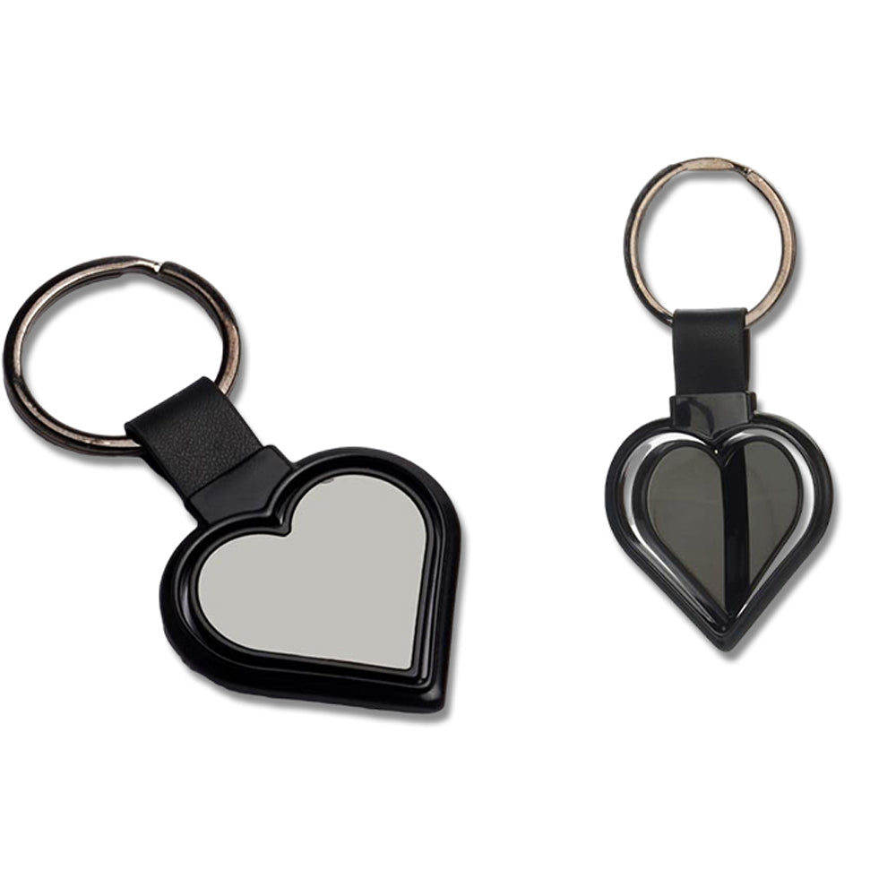 Rotating Heart Shape Keychain