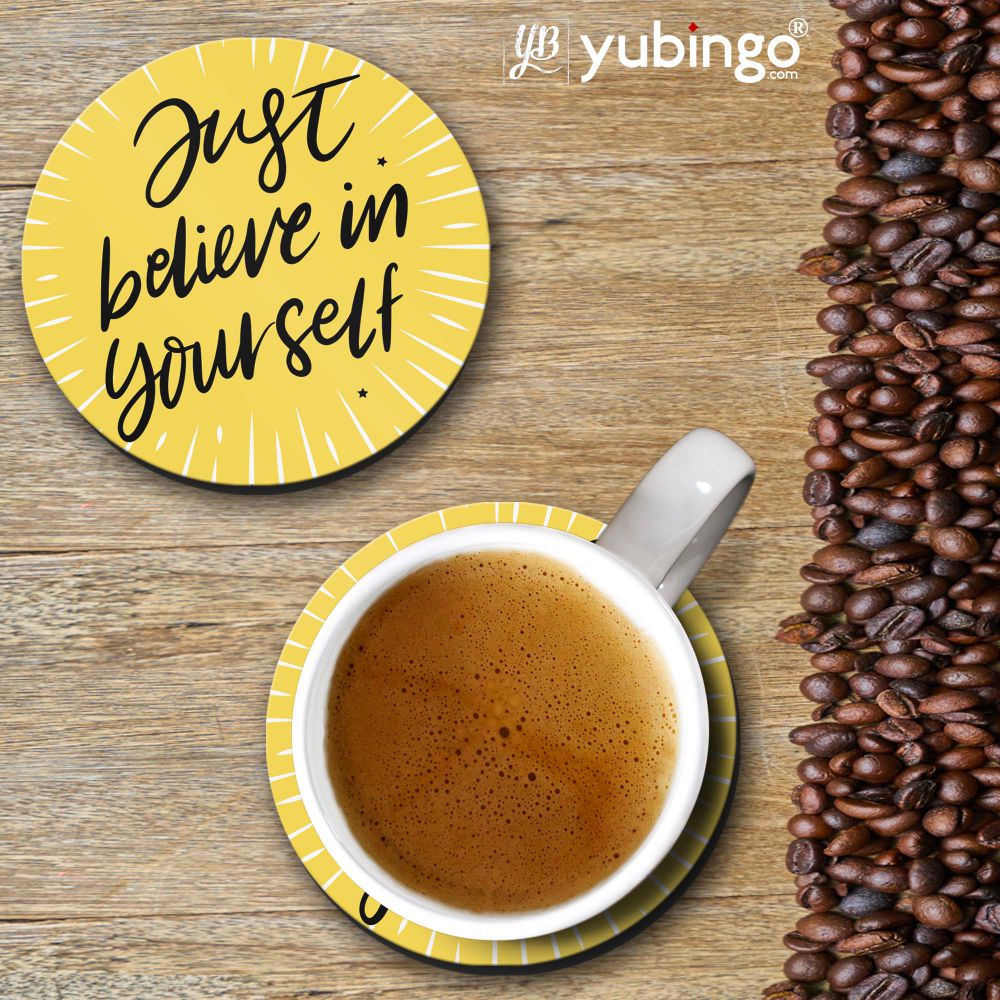Just Believe Coasters