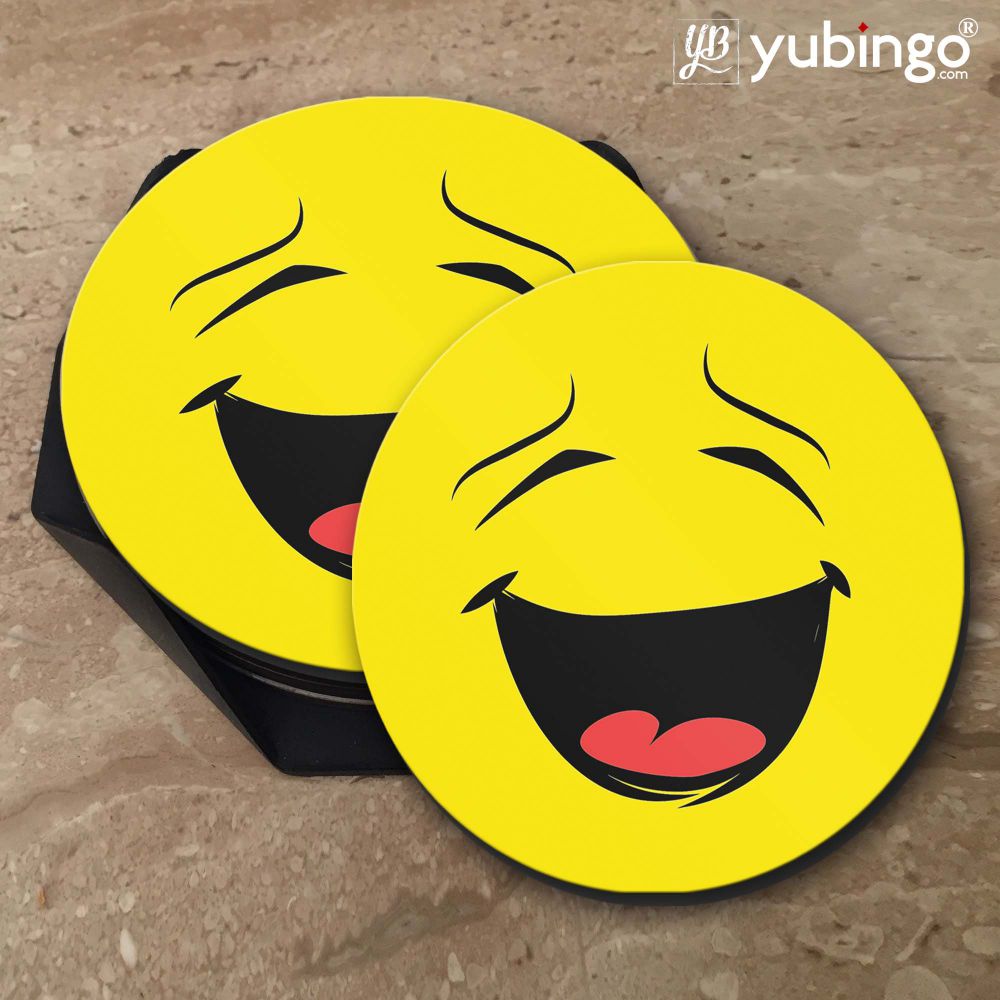 Laughing Smiley Coasters-Image5