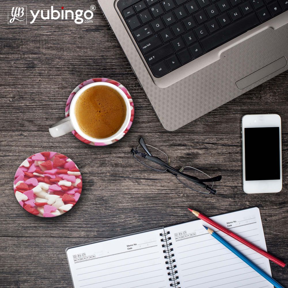 Love Pattern Coasters-Image4