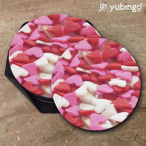 Love Pattern Coasters-Image5
