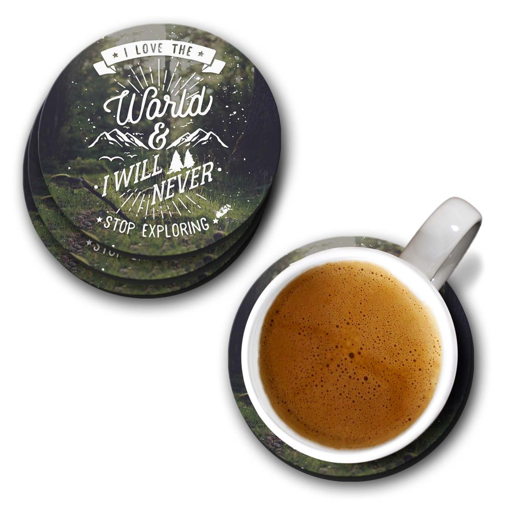Love the World Coasters