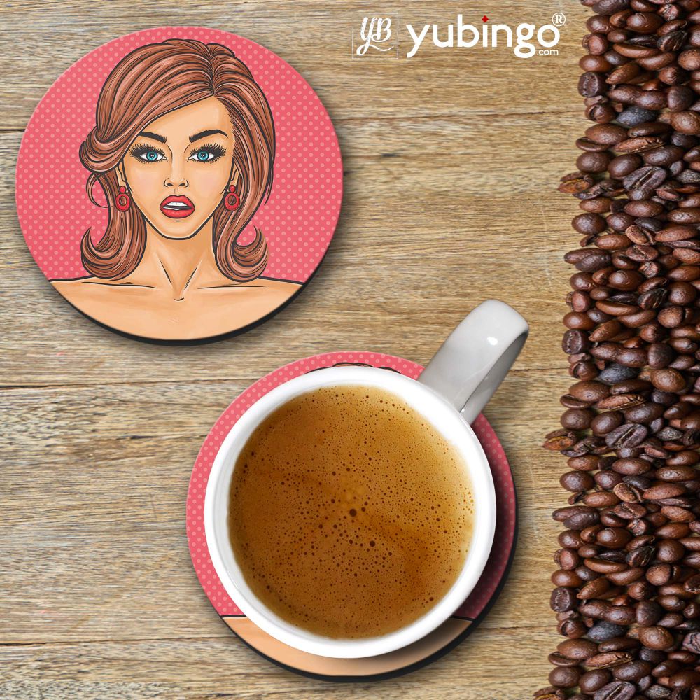 Lovely Girl Coasters