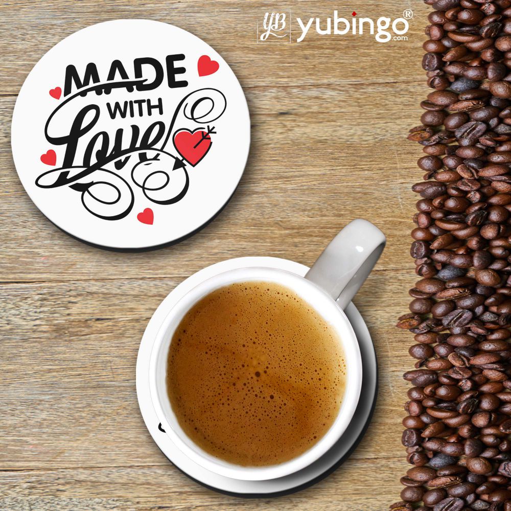 Made with Love Coasters