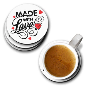 Made with Love Coasters